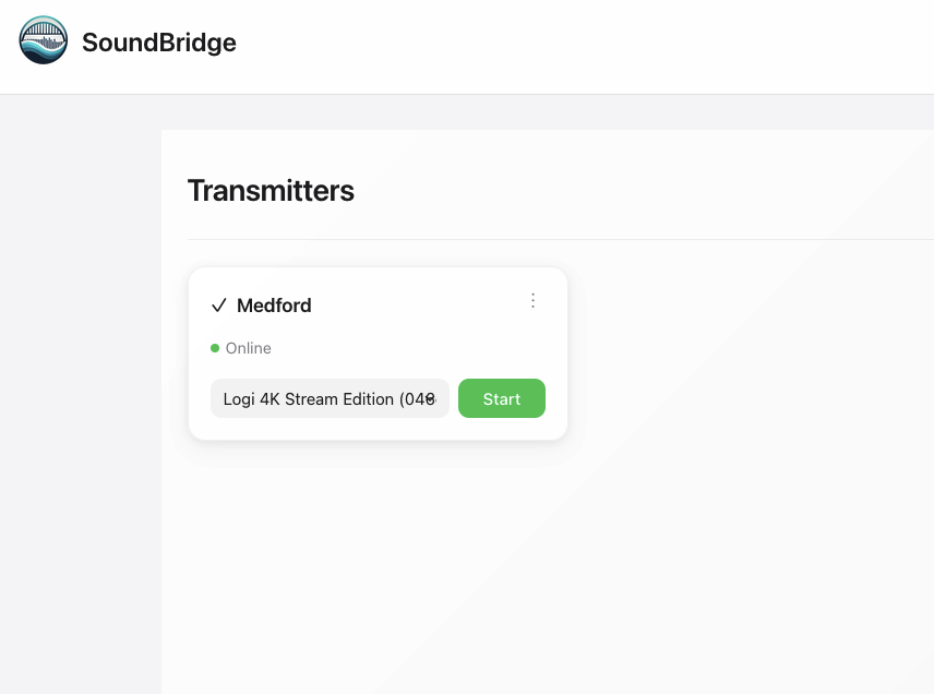 Transmitter Management